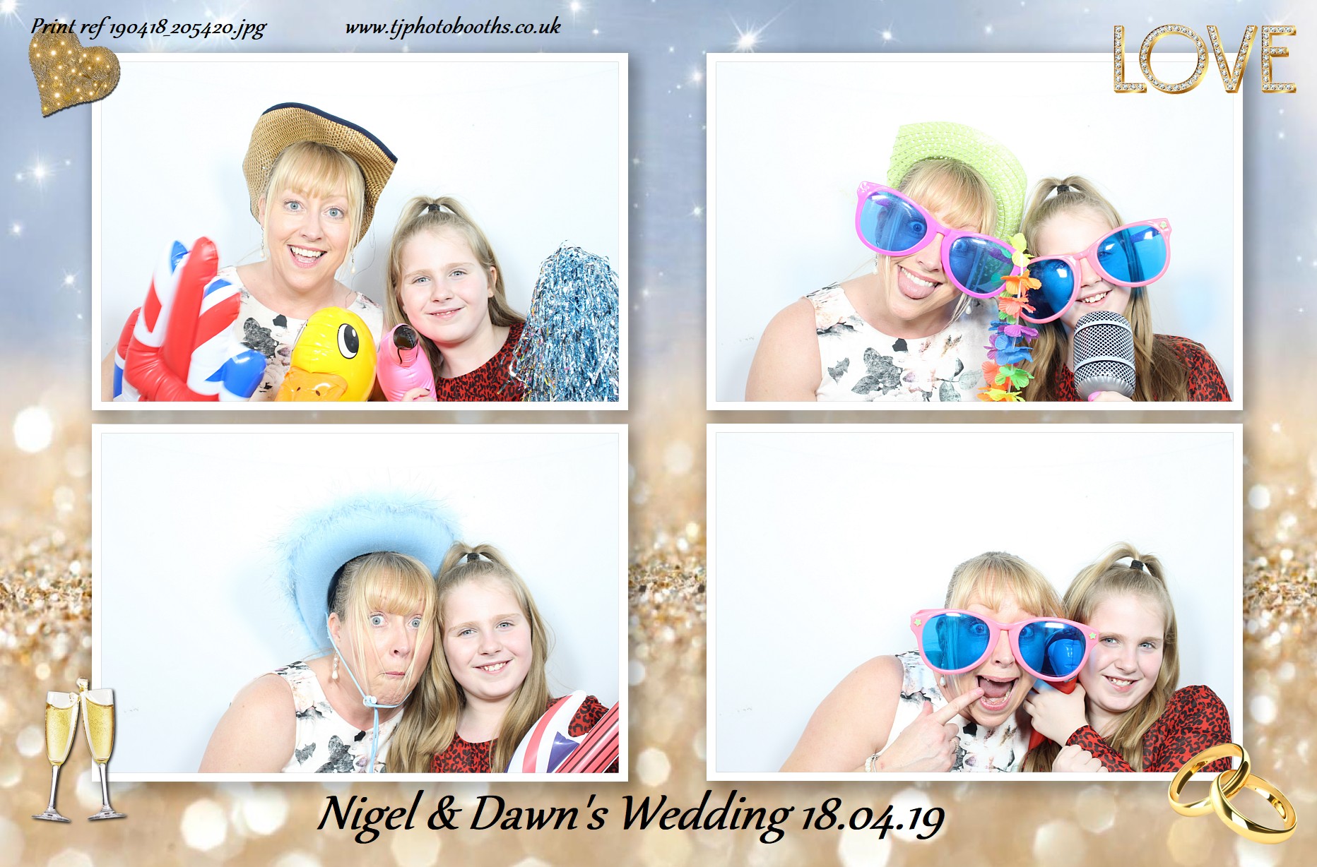 Nigel & Dawn's Wedding | View more photos from the event at gallery.tjphotobooths.co.uk/u/TJPhotobooths/Nigel-Dawns-Wedding